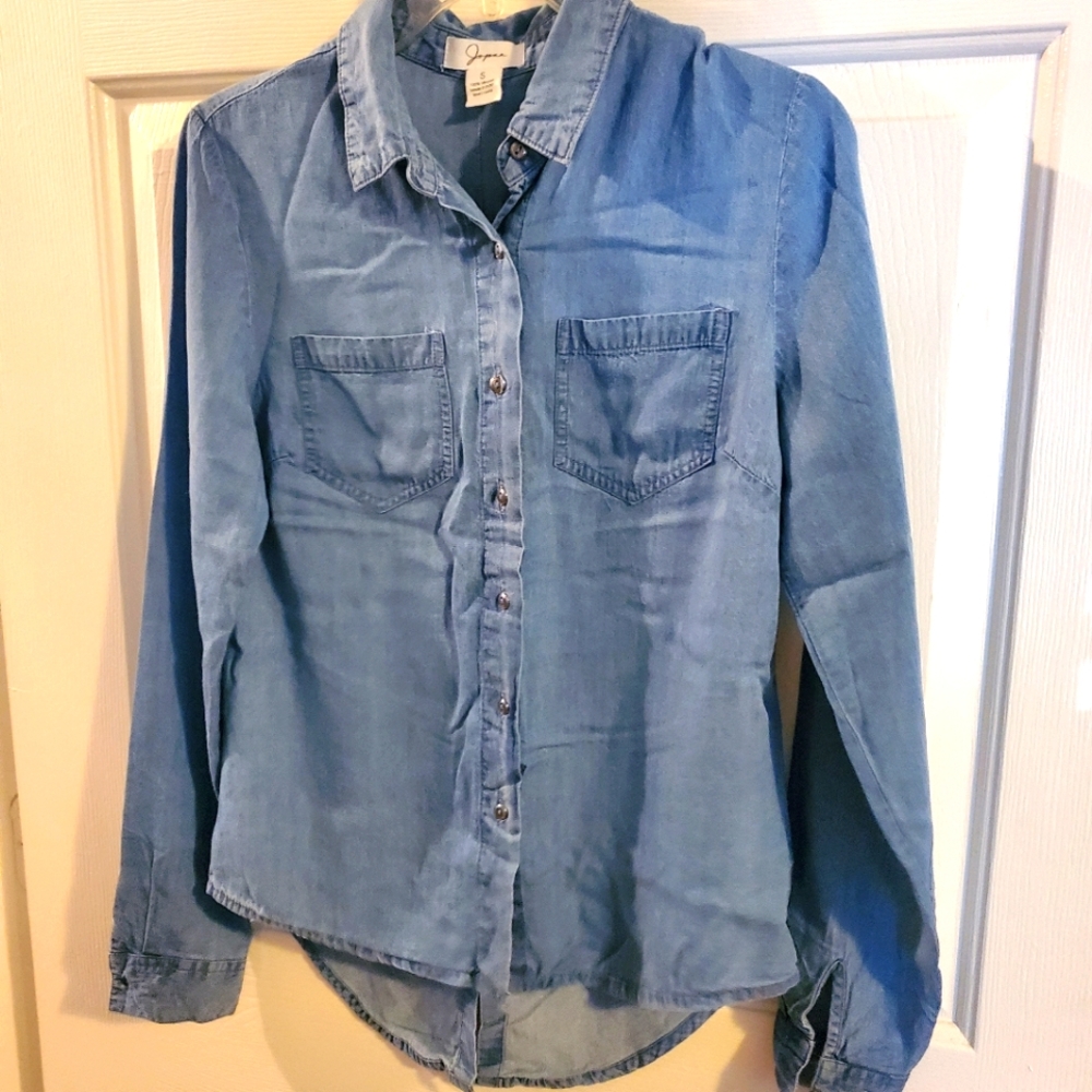 Jean Button-down